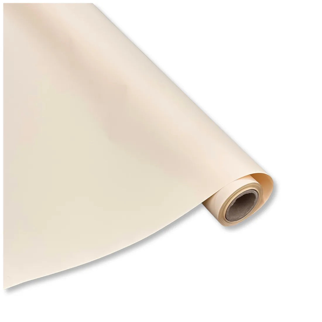 Bobina Polipropilene 50 My. Tinta Unita Crema. Lunghezza 30 Yds.
