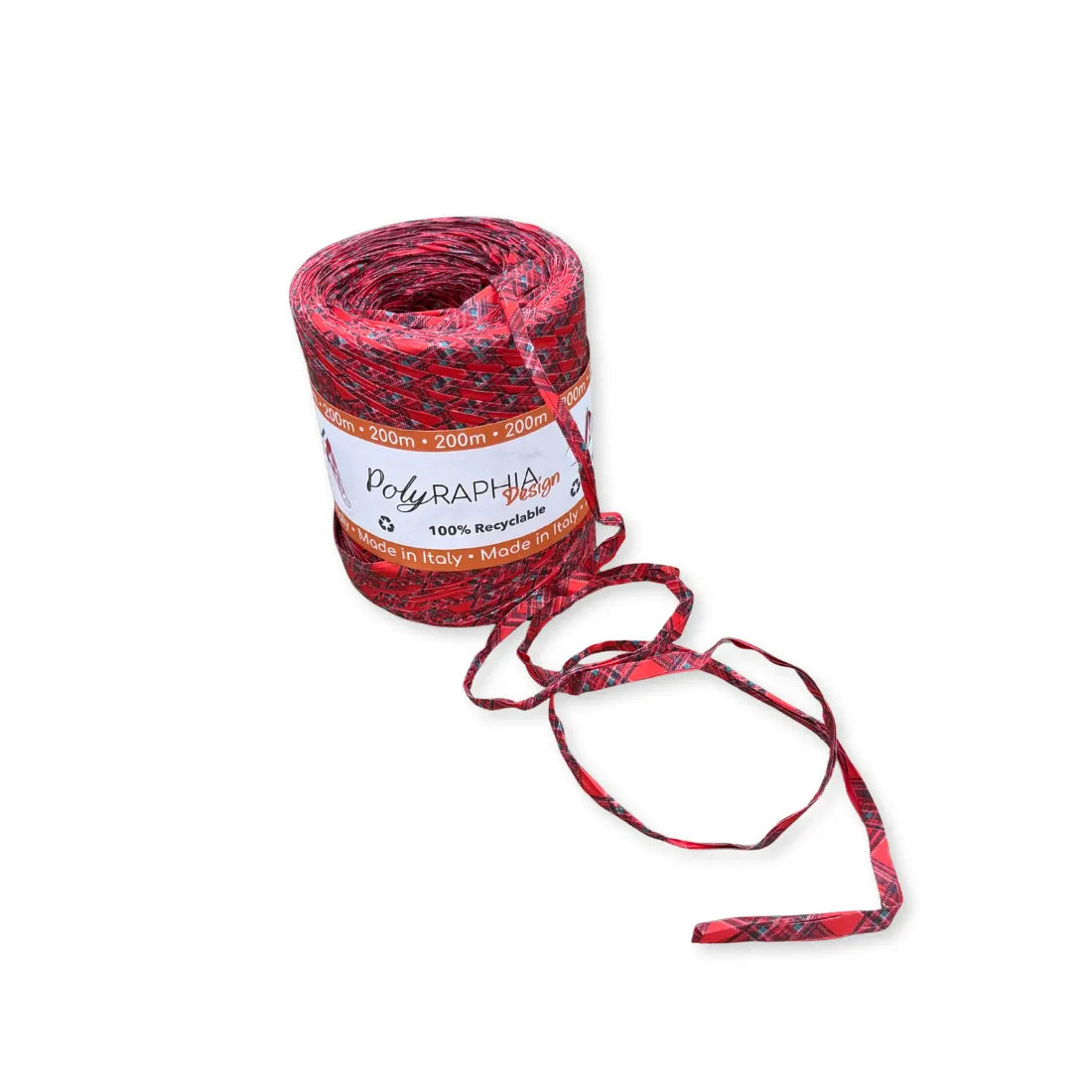 Nastro Raphia Tartan
