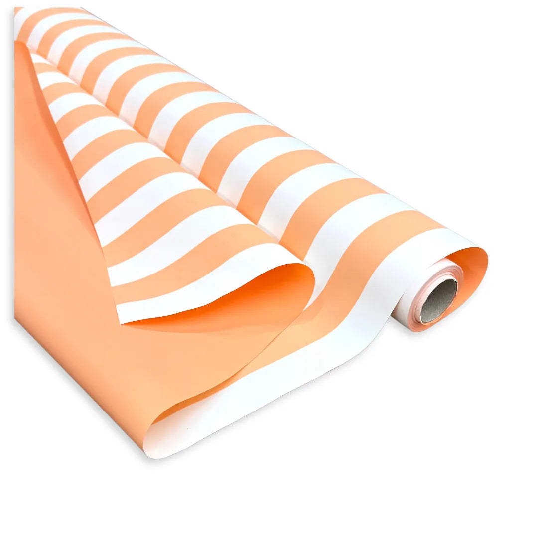 Bobina Polipropilene 40 My. Fantasia Line Albicocca. Lunghezza 25 mt.