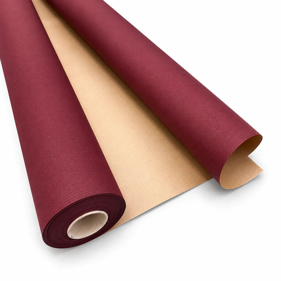 Bobina in Carta Avana Millerighe Colorata Bordeaux. Altezza 80 cm. Lunghezza 40 mt.