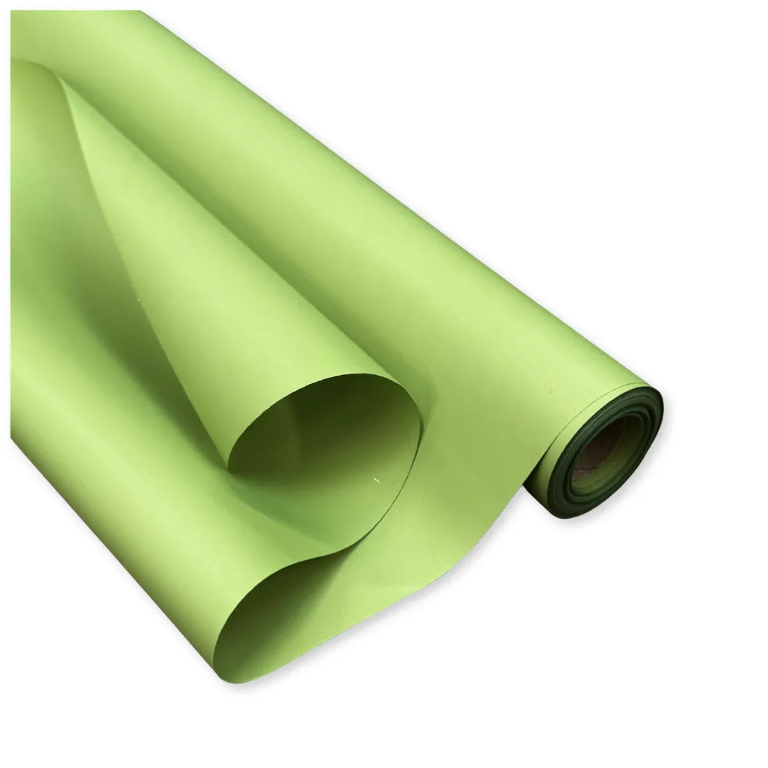 Bobina Polipropilene 60 My. Tinta Unita Verde Salvia. Lunghezza 25 m.