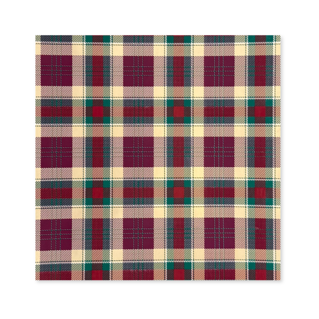 25 Fogli Carta Regalo Classical Tartan