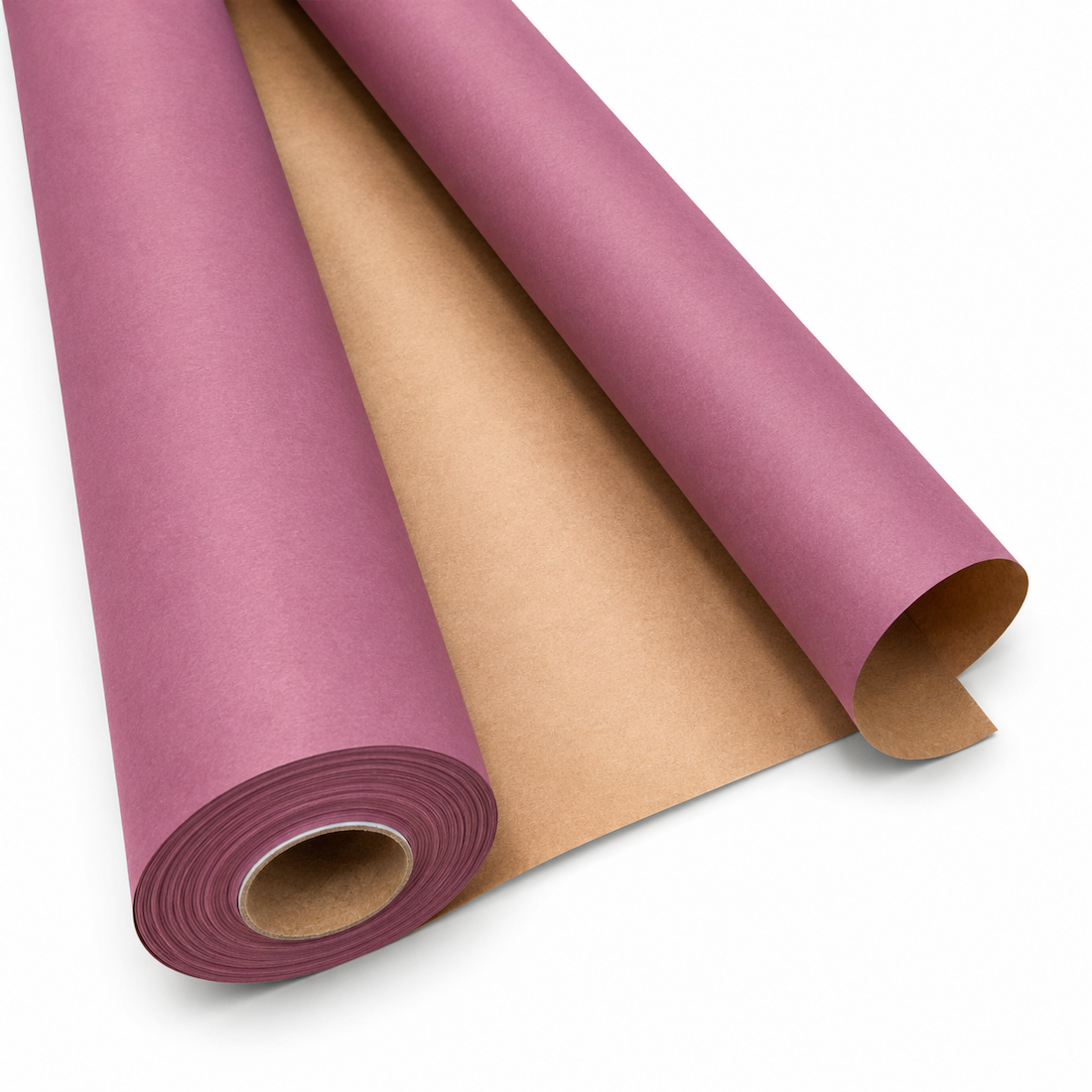 Bobina in Carta Waterproof Avana Colorata Bordeaux. Altezza 80 cm. Lunghezza 40 mt.