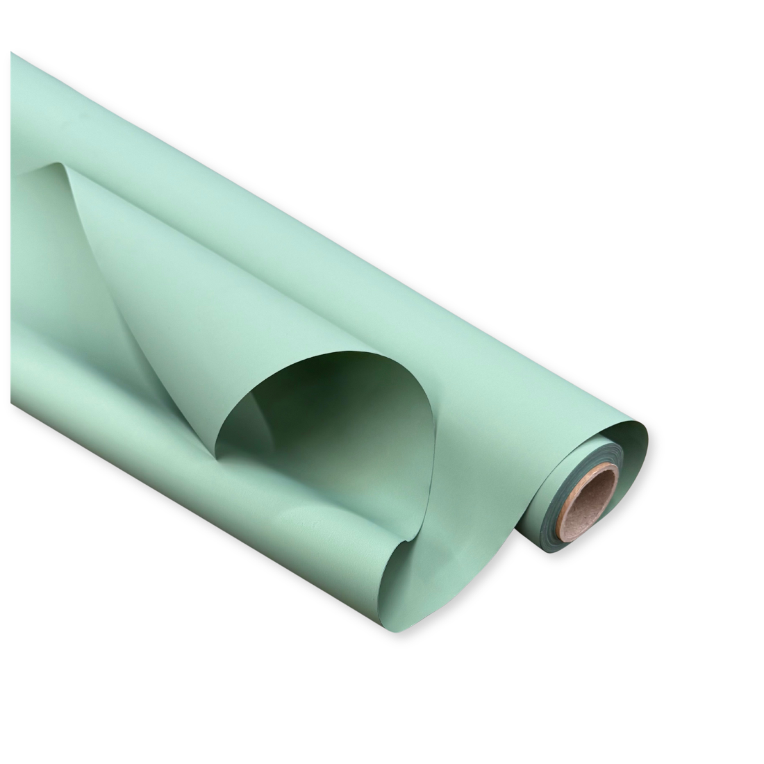 Bobina Polipropilene 60 My. Tinta Unita Verde Ghiaccio. Lunghezza 20 m.