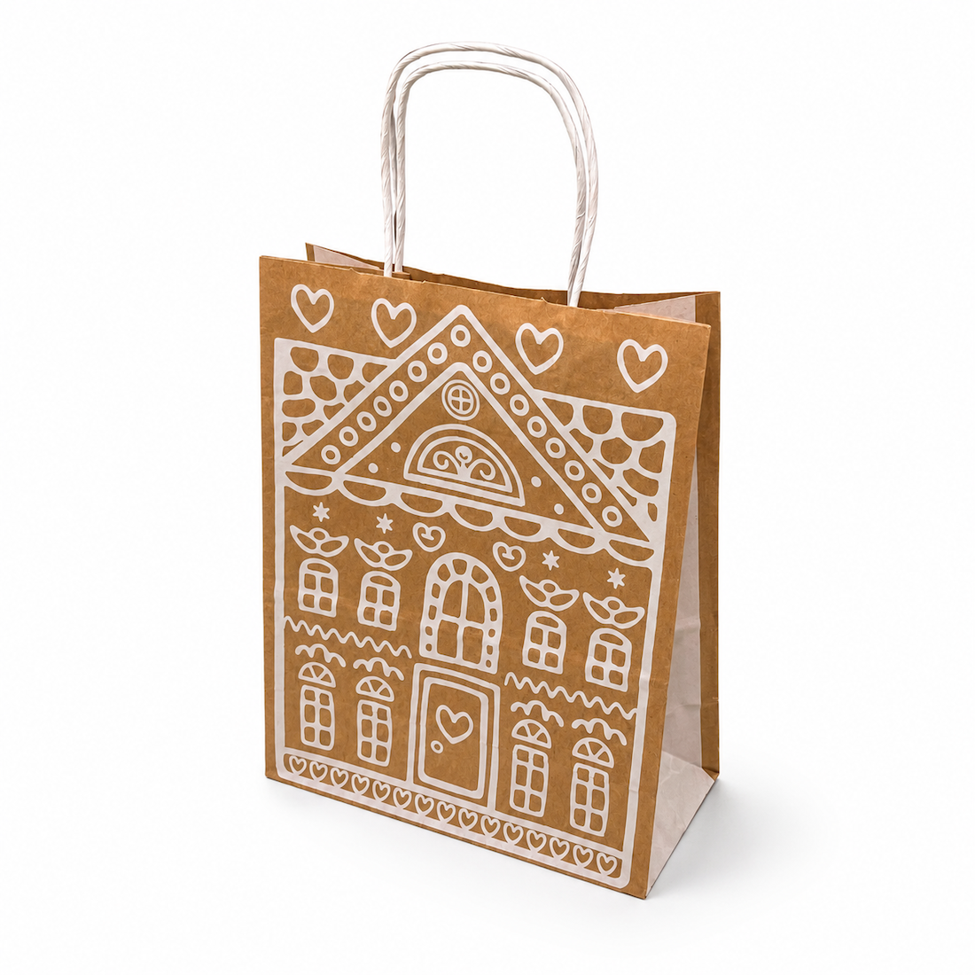 Shopper in Carta Pan di Zenzero