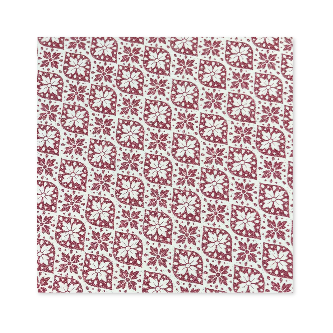 25 Fogli Carta Regalo Fantasia Damascus Bordeaux