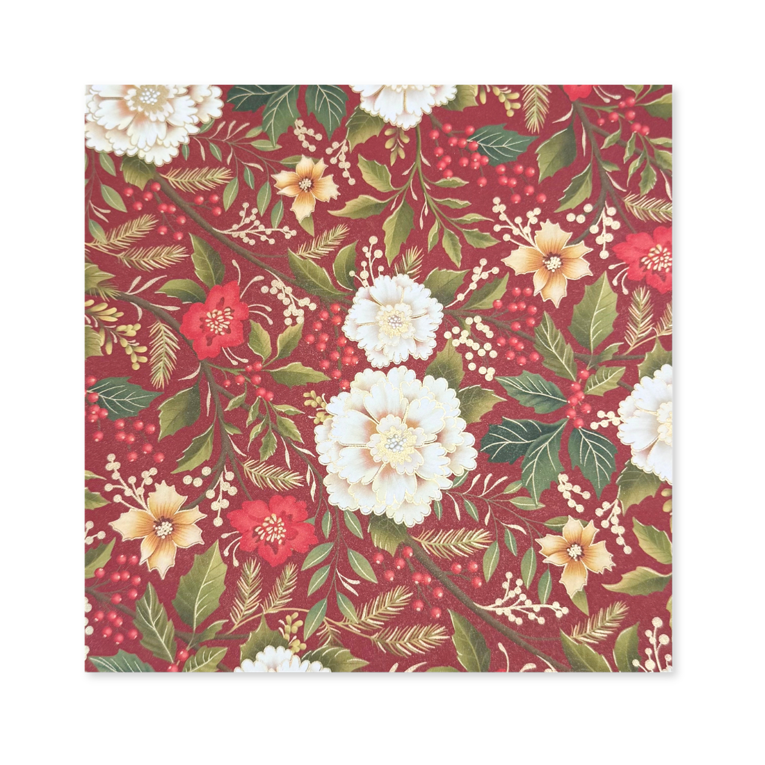 15 Fogli Carta Regalo Fiorentina Flowers