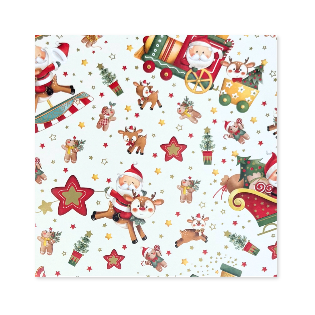 25 Fogli Carta Regalo Babbetto Felice