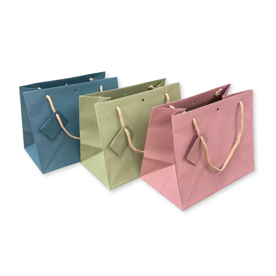 Shopper in Carta Color Mix 4 Nodi