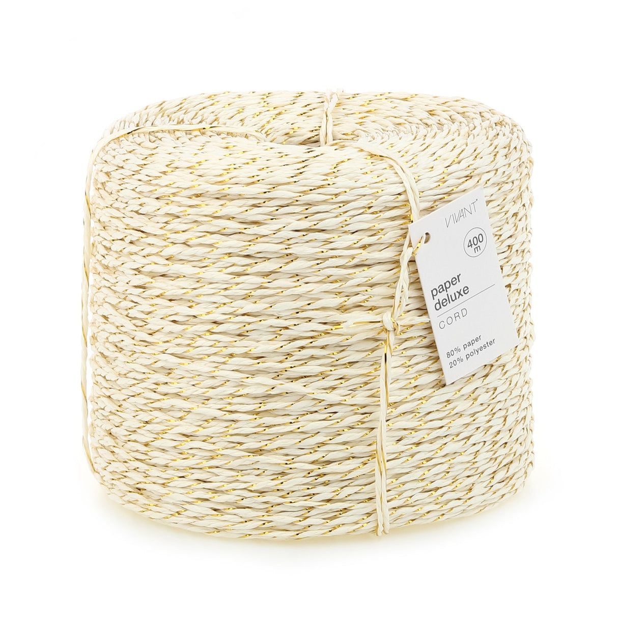 Paper Raphia Gold Lurex