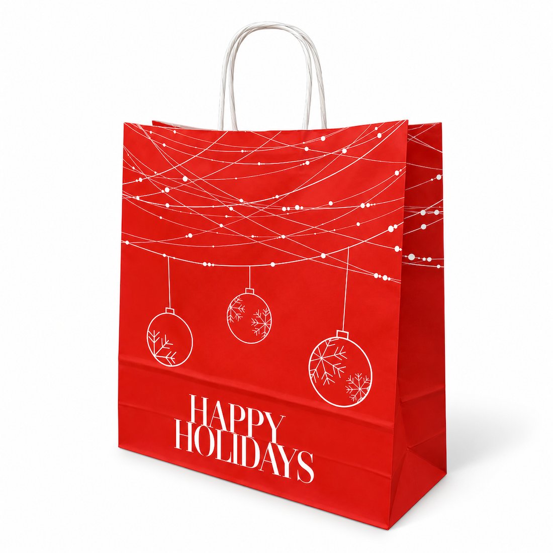 Shopper in Carta Happy Holidays