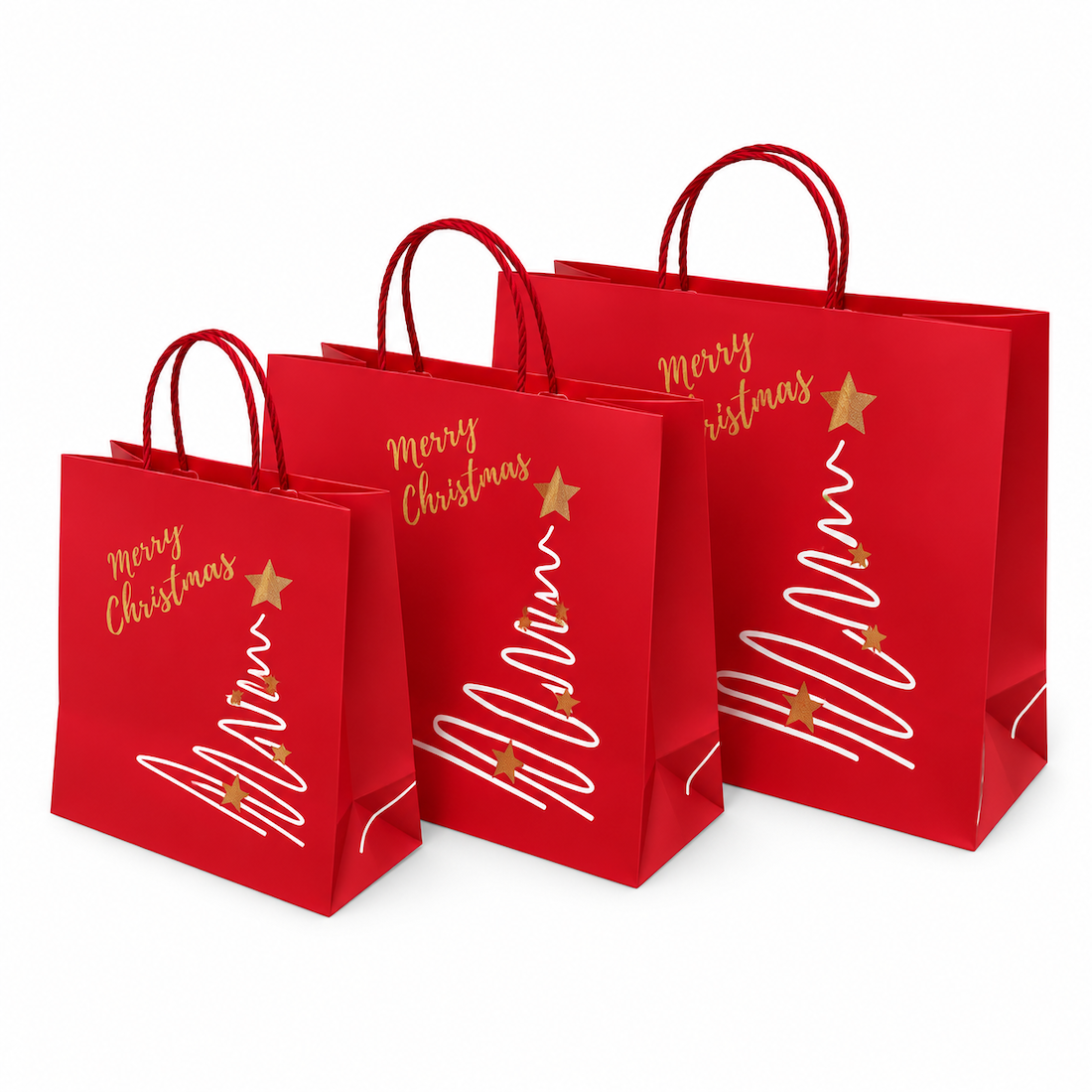Shopper in Carta Merry Christmas Tree