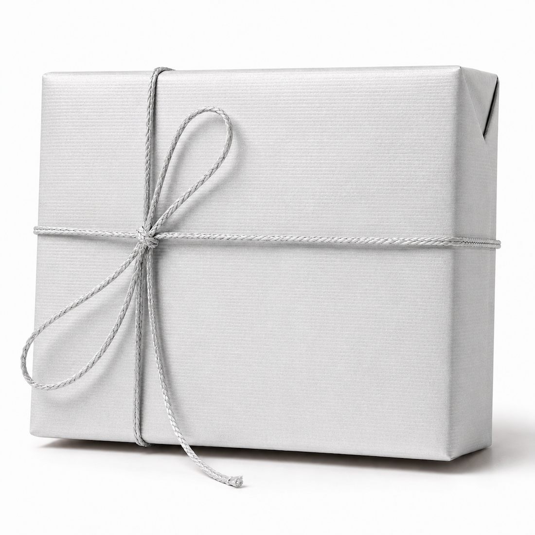 25 Fogli Carta Regalo Millerighe Argento
