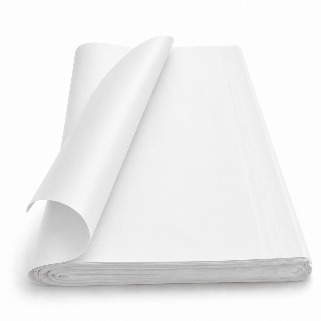 220 Fogli Kraft Bianco 30 gr. 100x150 cm.