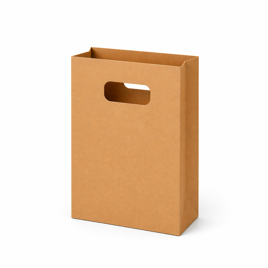 Shopper in Cartoncino Box Avana