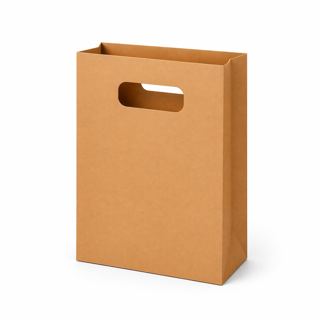 Shopper in Cartoncino Box Avana