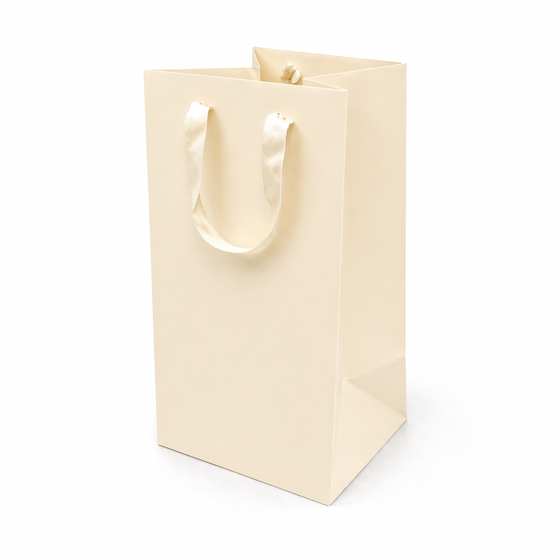 Shopper in Carta Top Large Avorio