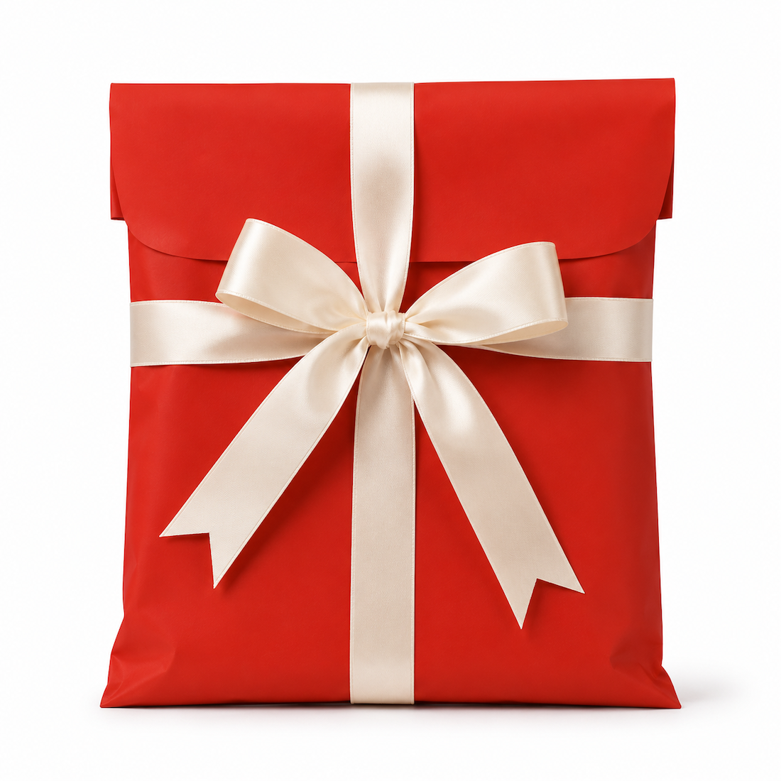 Buste Regalo Tinta Unita Rosso Opaco