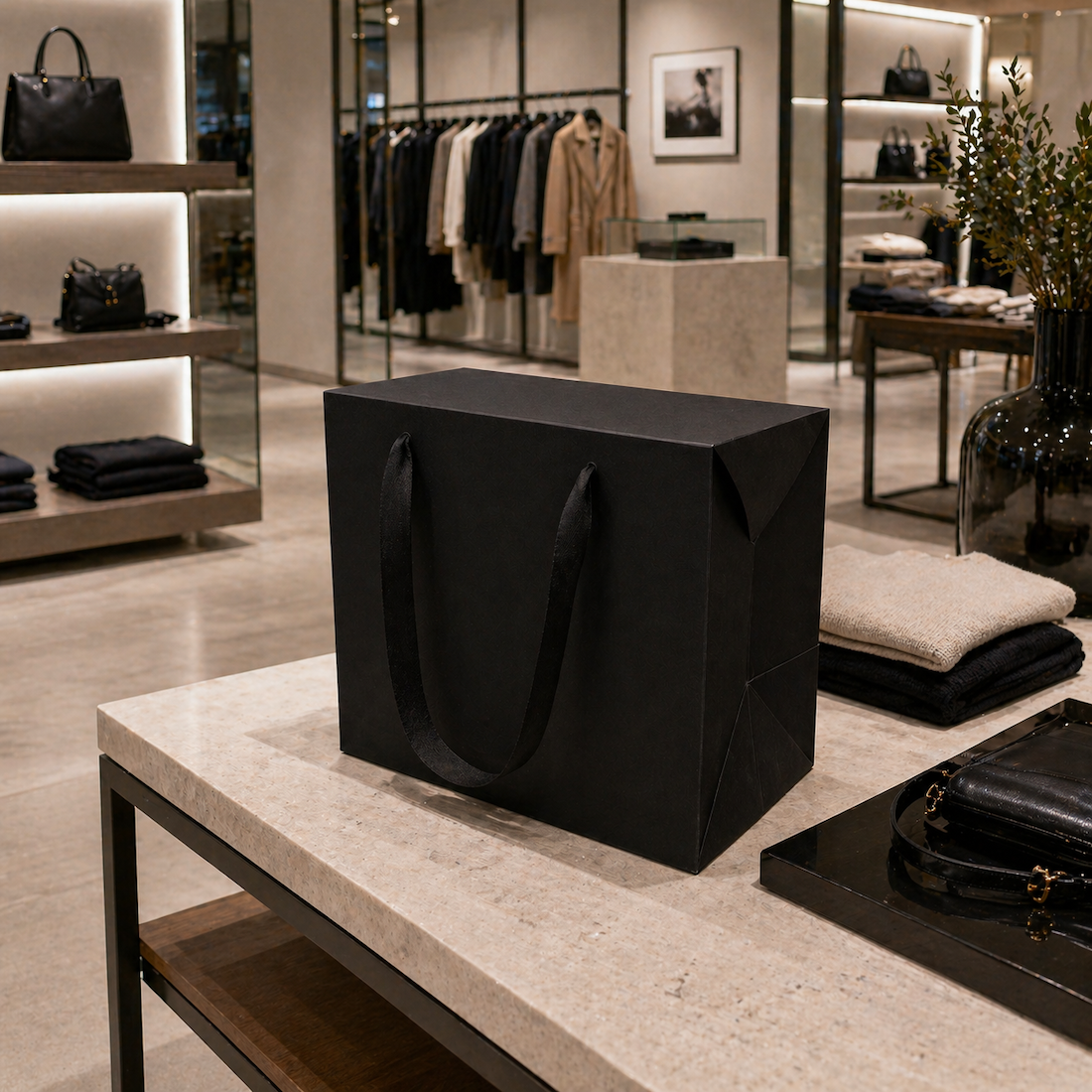 Scatola - Shopper Bag Box Nero