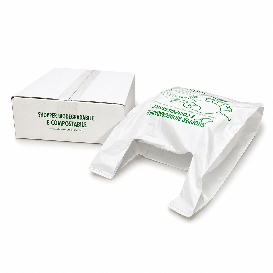 Shopper Biodegradabile Compostabile