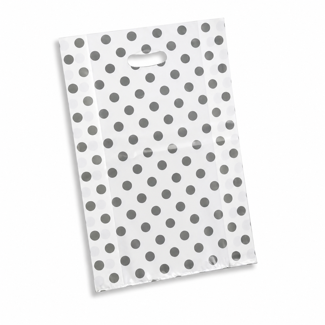 Shoppers Plastica Riutilizzabile Fantasia Pois