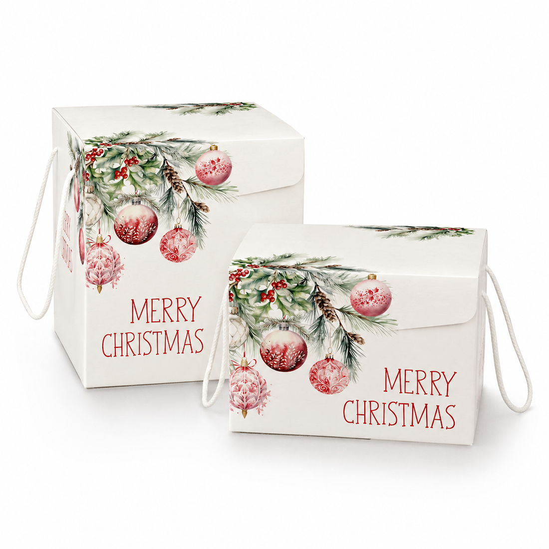 Scatola Segreto Porta Panettone Linea Addobbi di Natale