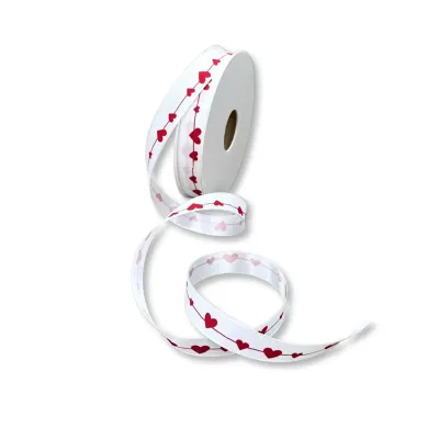 Nastro Tessuto Bianco Love Feast Miglior Prezzo  San Valentino