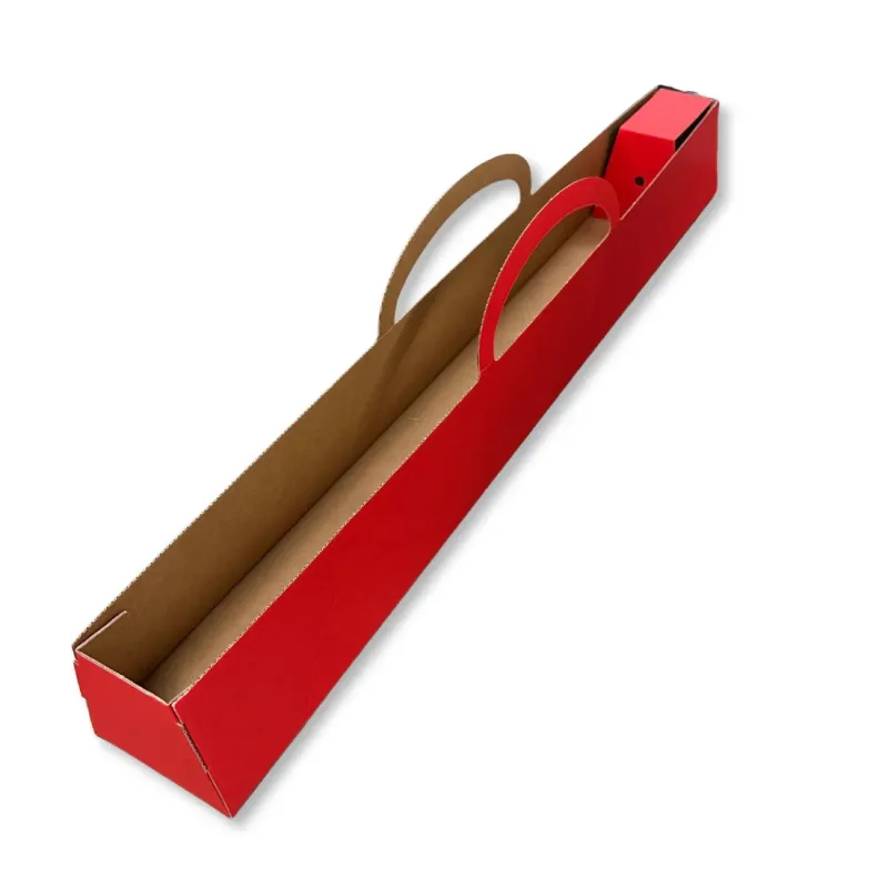 Scatola Porta Rosa Kelly Rossa Confezione da 10 pz.