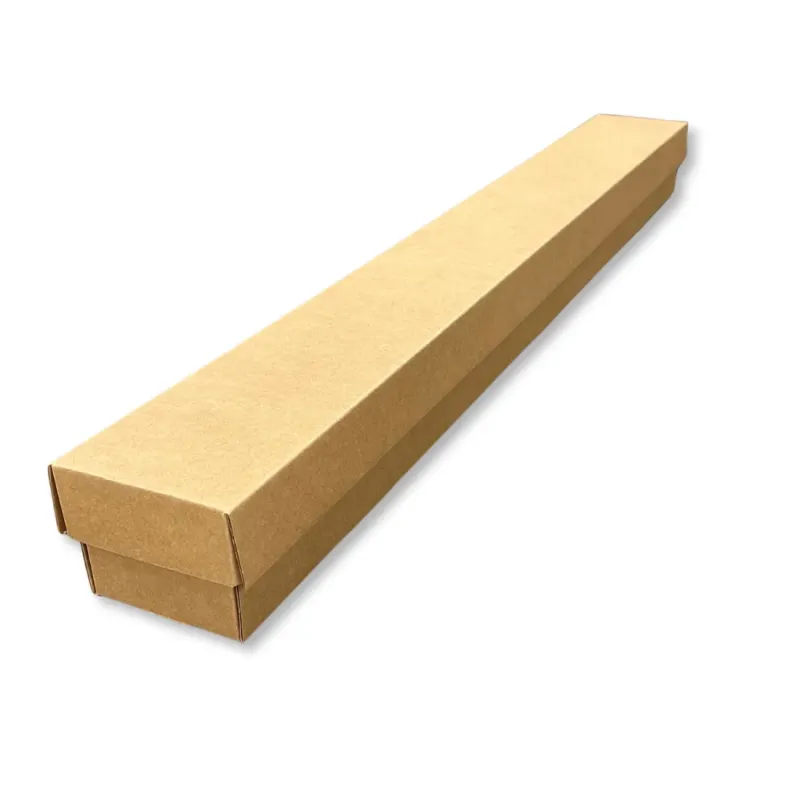 Scatola Porta Rosa con Coperchio Avana Confezione da 10 pz.