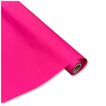 Bobina Polipropilene 50 my Tinta Unita Fuxia. Lunghezza 30 Yds.