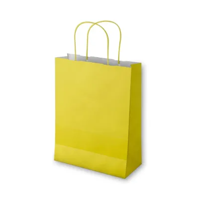 Shopper gialla maniglia ritorta Miglior Prezzo  Shoppers in