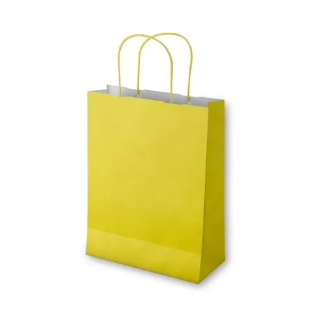 Shopper gialla maniglia ritorta Miglior Prezzo  Shoppers in