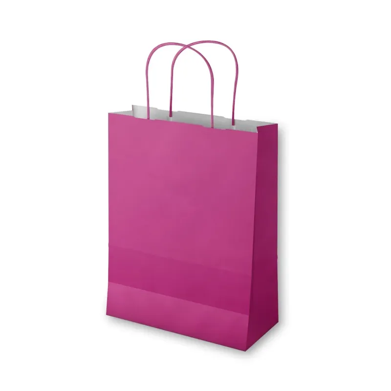 Shopper fuxia maniglia ritorta Miglior Prezzo  Shoppers in carta