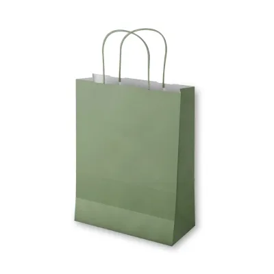 Shopper verde salvia maniglia ritorta Miglior Prezzo  Shoppers