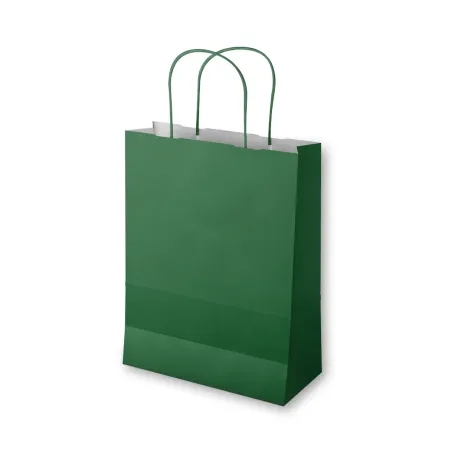 Shopper verde bosco maniglia ritorta Miglior Prezzo  Shoppers