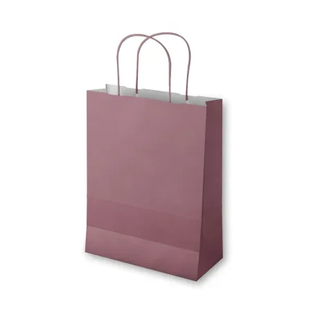 Shopper rosa antico maniglia ritorta Miglior Prezzo  Shoppers