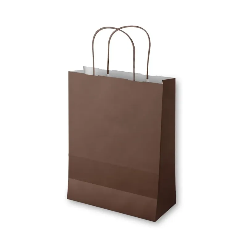 Shopper marrone maniglia ritorta Miglior Prezzo  Shoppers in