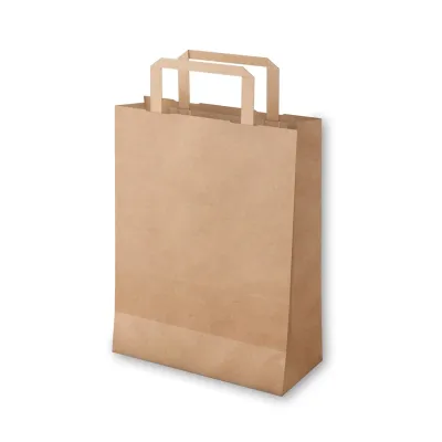 Shopper Carta Avana Maniglia Piatta in Stock Miglior Prezzo 