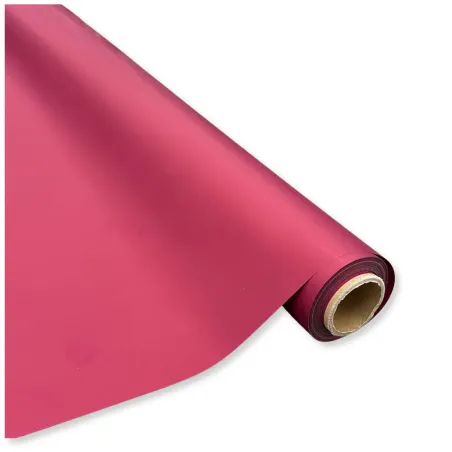 Bobina Polipropilene 50 my Tinta Unita Burgundy.