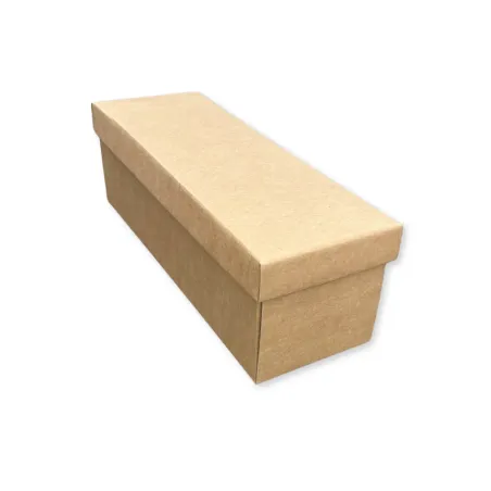 Scatola Fondo e Coperchio Linea Avana per 1 Bottiglia di Vino Magnum Confezione da 20 pz.