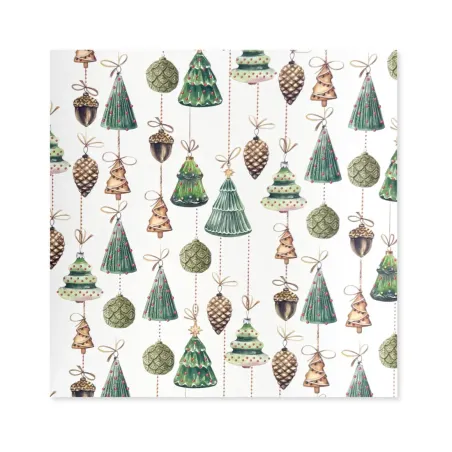 25 Fogli Carta Regalo Pendenti di Natale