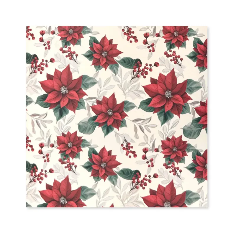 25 Fogli Carta Regalo Stella di Natale