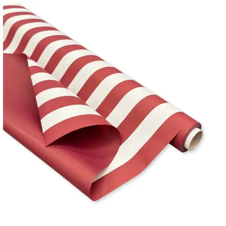 Bobina Polipropilene 40 My. Line Bordeaux. Lunghezza 25 m.