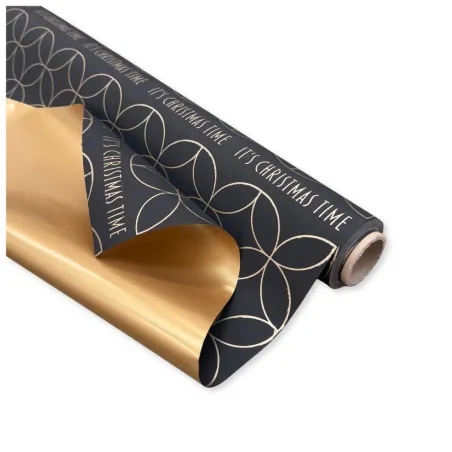 Bobina Polipropilene 40 My. Fitzgerald Black Gold. Lunghezza 25 m.