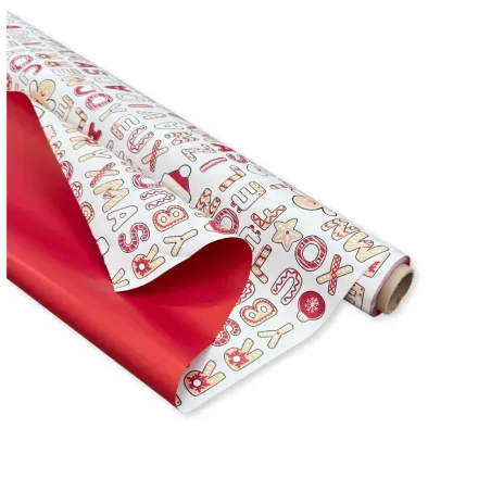 Bobina Polipropilene 40 My. Pan di Zenzero Red. Lunghezza 25 m.