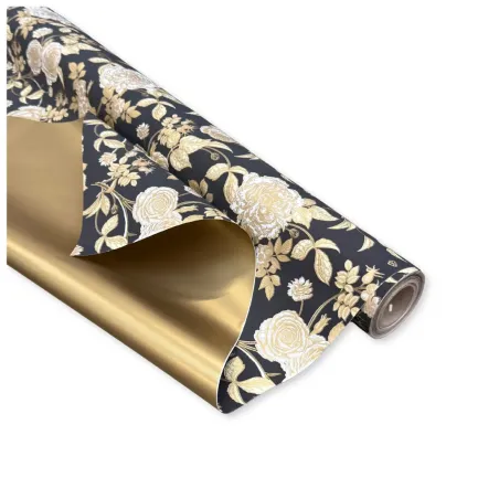 Bobina Polipropilene 40 My. Rosa Canina Black. Lunghezza 40 m.