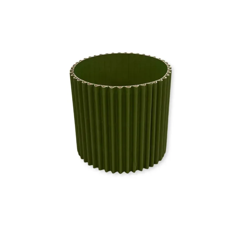 Scatola Cappelliera Onda Basic Verde Confezione...