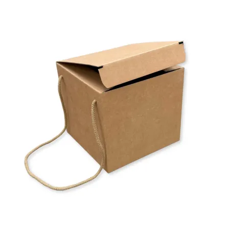 Scatola Confezione Regalo Porta Panettone Alto da 1kg./750 gr. Avana Confezione da 50 pz.