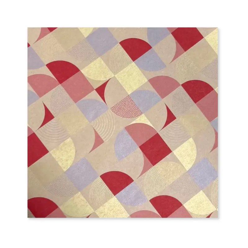 25 Fogli Carta Regalo Geometrie