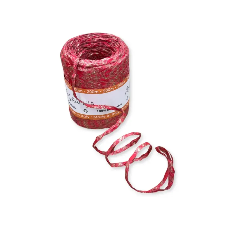 Nastro Raphia Tartan